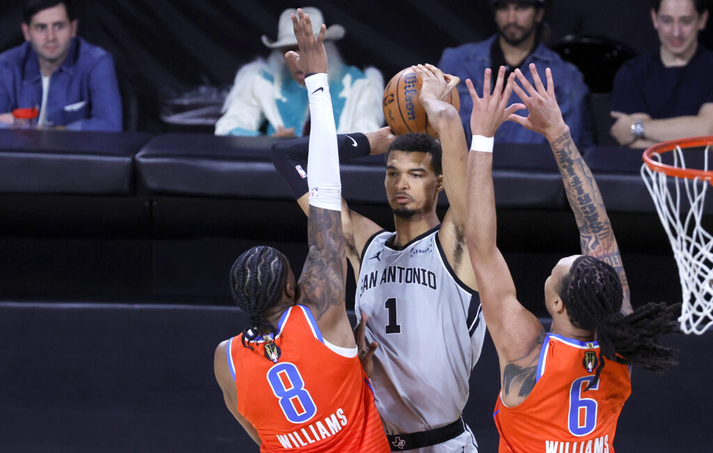San Antonio vs Oklahoma City, Final Score: Spurs upset Thunder 111-109 in Wembanyama’s return, advance to NBA Cup Finals