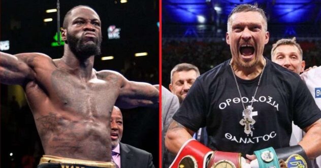 Usyk describes Deontay Wilder's boxing ability in 3 words as he targets heavyweight showdown