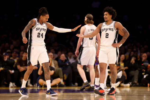 Watching the Spurs emerge victorious from the Lakers’ Den