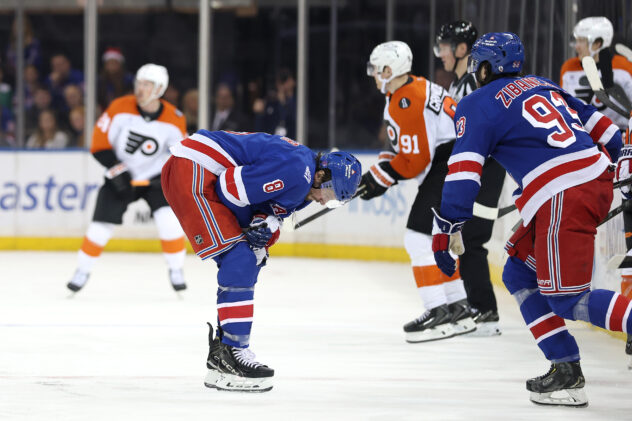 When Rangers expect to get injured J.T. Miller back