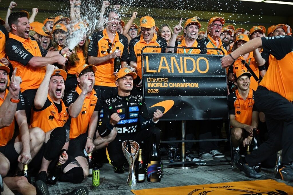 Who slept best last night: Lando Norris