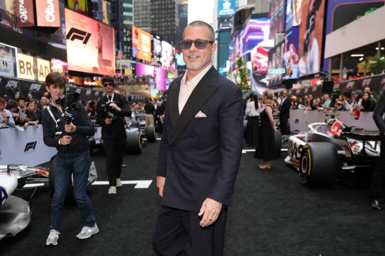 Why Brad Pitt and George Russell shut down Caesars Palace for an overnight Mercedes advert