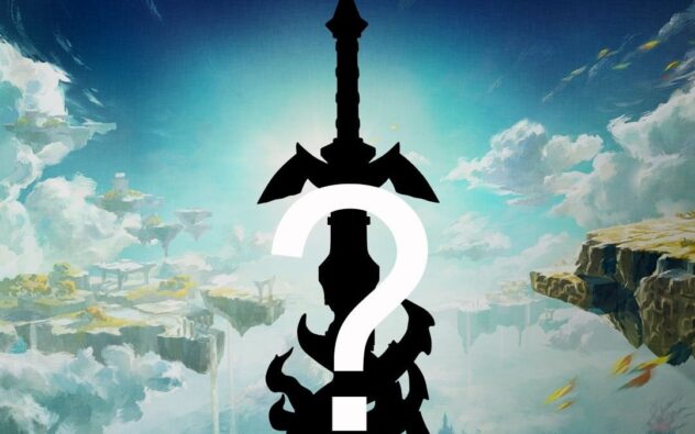 Zelda: Tears Of The Kingdom Decayed Master Sword "Life-Size" Statue Coming Soon, Here's A Silhouette Teaser