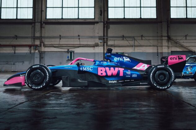 Alpine reveals livery for 2026 F1 car