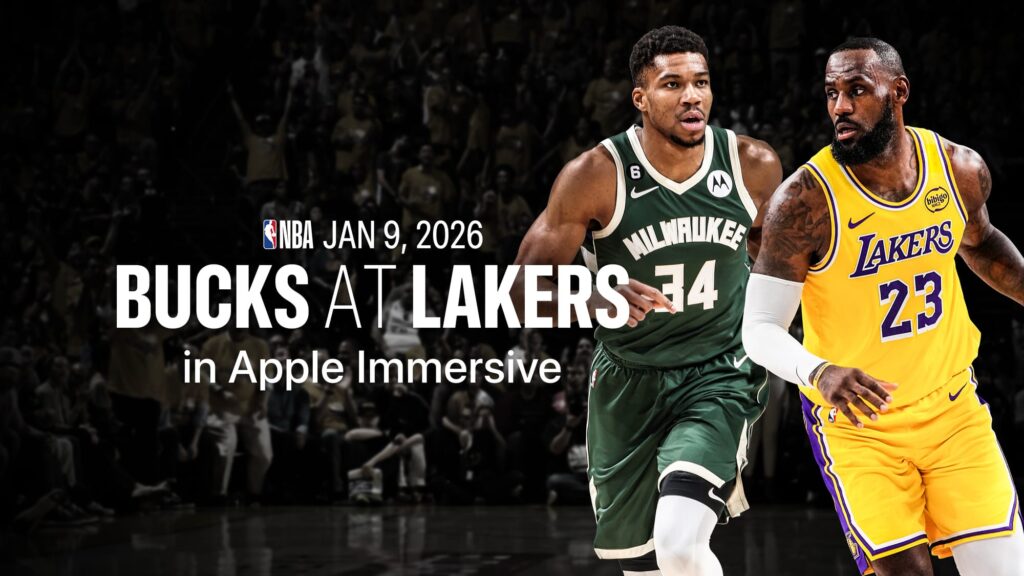 Apple Immersive Lakers Schedule Reserves Live NBA Games For Local Viewers