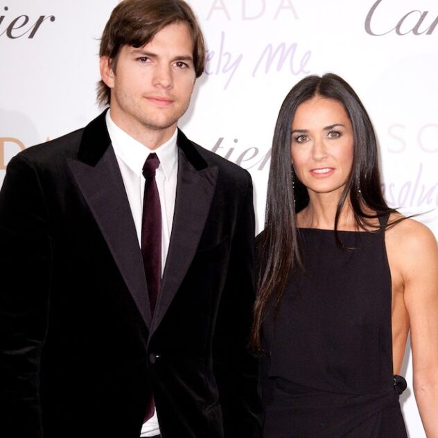 Ashton Kutcher Makes Rare Comment About Ex Demi Moore