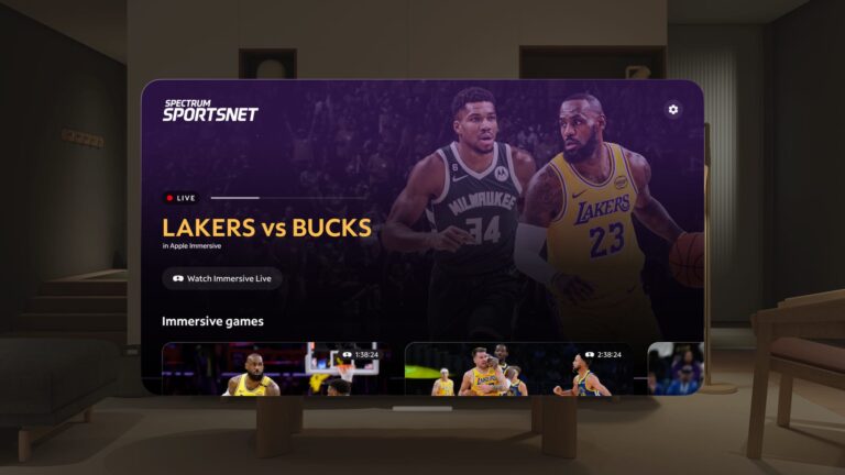 Attending Lakers Games In Apple Immersive Plays To VR's Strengths