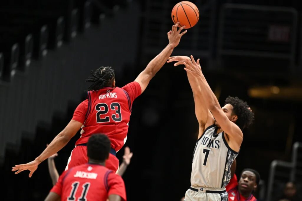 Bryce Hopkins dominates on both ends in St. John’s win