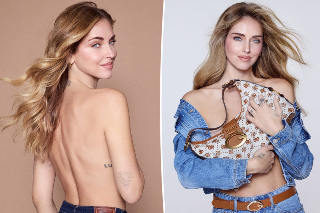 Chiara Ferragni makes a comeback with Guess campaign days after fraud trial acquittal