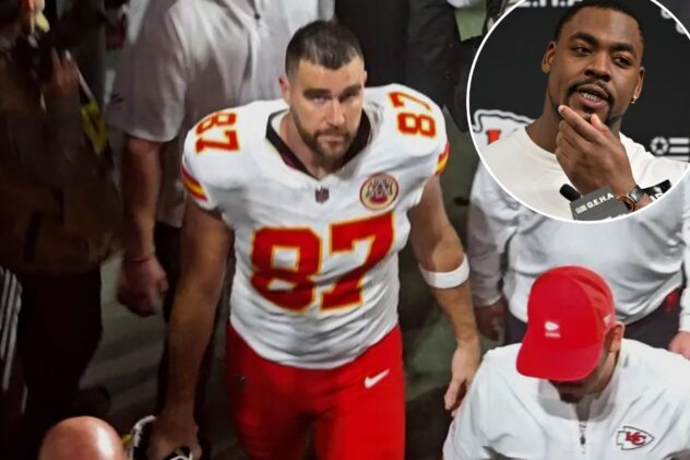 Chiefs star Chris Jones isn’t ‘buying’ the Travis Kelce retirement talk