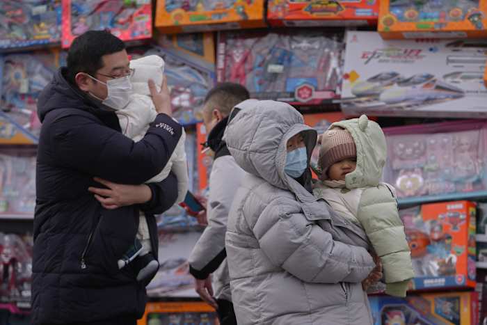 China's population falls again as births drop to lowest rate since 1949 communist revolution