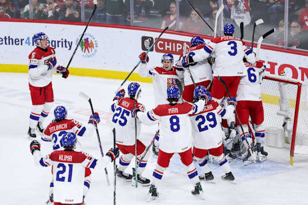 Czechia beats Canada 6-4 in world junior hockey to set up all-European final with Sweden