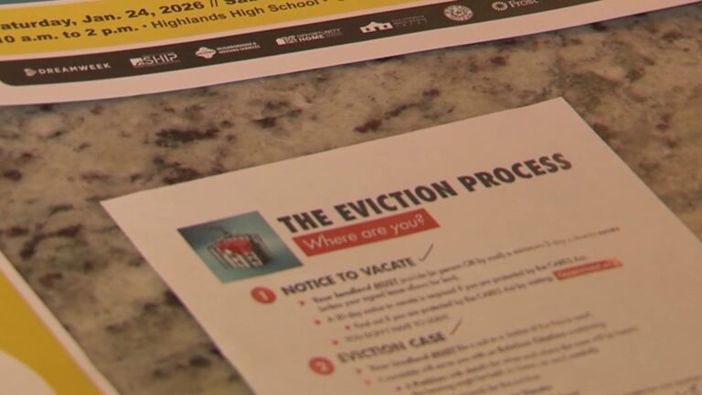 Family at risk of eviction navigates limited support from Bexar County resources