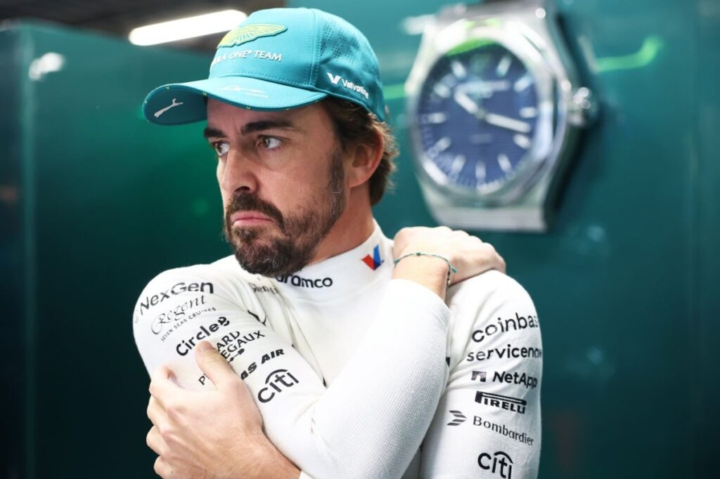 Fernando Alonso spotted in Monaco driving rare Group B legend