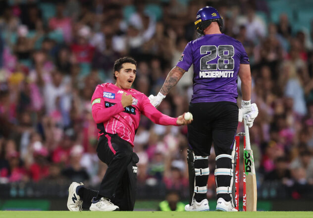 From fill-in to front row: Joel Davies' rise to key Sydney Sixers role