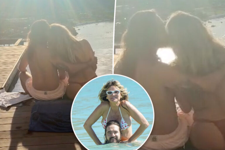 Heidi Klum dons a thong bikini to enjoy her ‘last sunset’ of 2025 with husband Tom Kaulitz