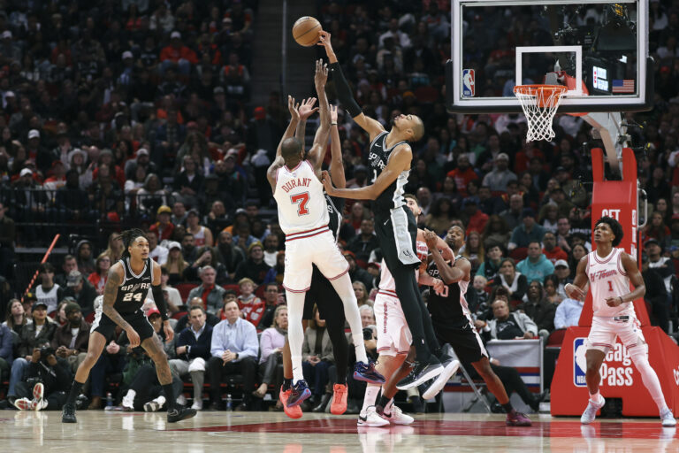 Highlights: Victor Wembanyama leads defensive lockdown in second half versus Rockets