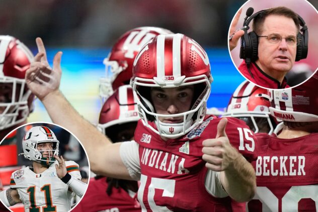 How Indiana and Miami reached the title game by getting to the forefront of college football’s new recruiting wave