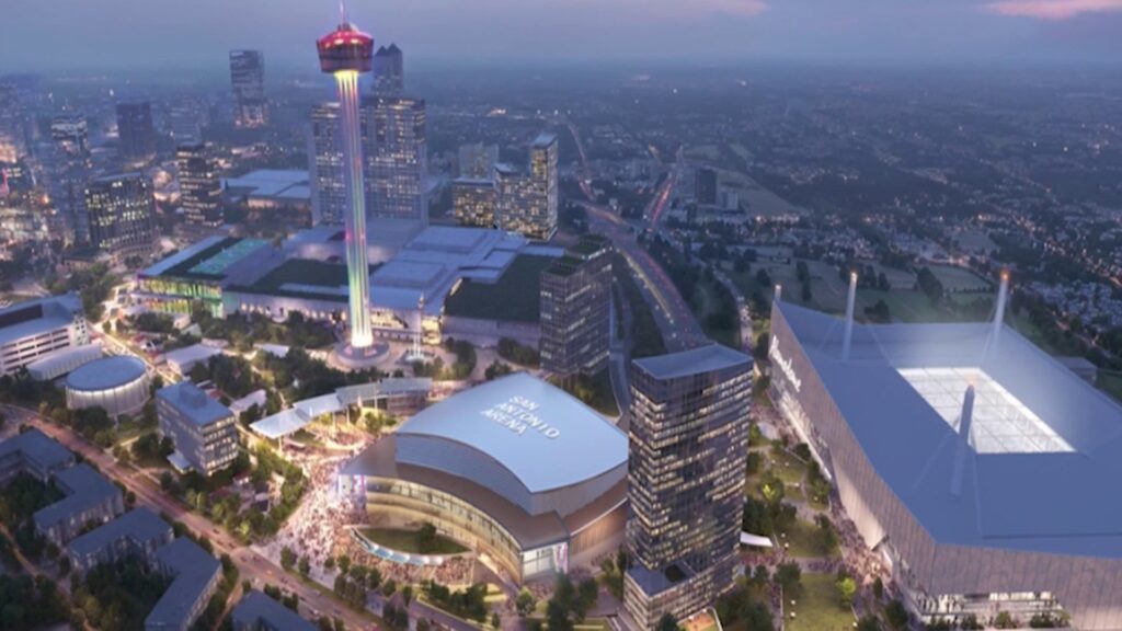 How much negotiating room is left in arena deal with Spurs?