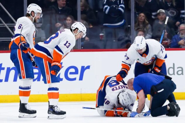 Islanders’ Matthew Schaefer likely OK after two injury scares