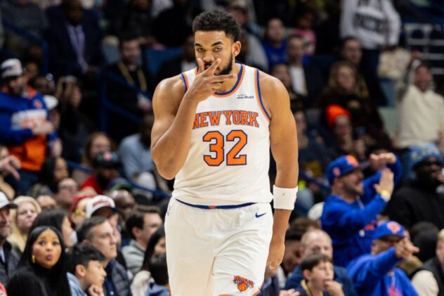 Karl-Anthony Towns misses Knicks loss to Hawks with stomach issue