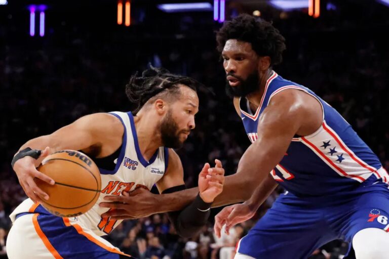 Knicks nemesis Joel Embiid gets last laugh in MSG return following 2024 playoff rampage
