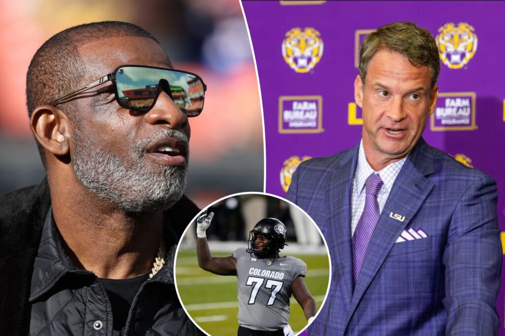 Lane Kiffin steals top transfer from Deion Sanders in major LSU recruiting win