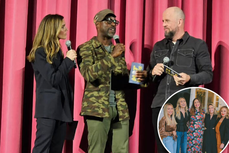 Mandy Moore reunites with ‘This Is Us’ co-stars in first public outing since ‘toxic’ mom group drama
