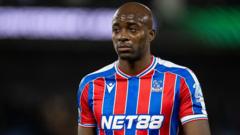 Mateta 'not in right place' to play against Forest