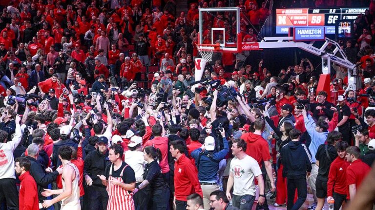 Nebraska players make unusual plea to fans after beating Michigan State to extend historic run