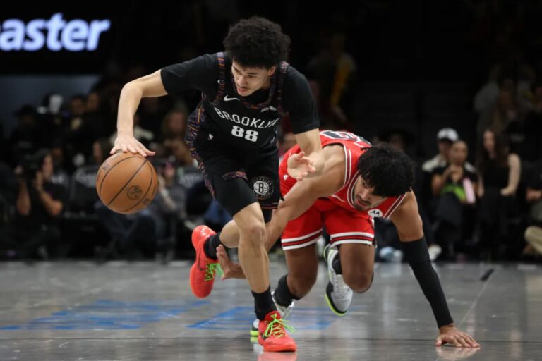 Nets’ Nolan Traore gets nod down the stretch over Egor Demin