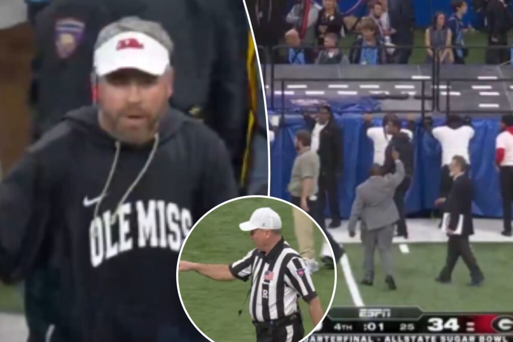 Ole Miss-Georgia thriller comes to chaotic CFP finish — twice — for ‘excruciating ending’