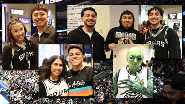 PHOTOS: See who was at the Spurs/Bucks game last night at the Frost Bank Center