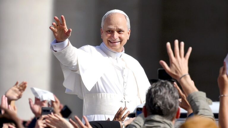 Pope Leo calls for Christians to treat foreigners with kindness as he closes Catholic Holy Year