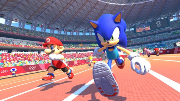 Random: Nintendo Apparently Wasn't Happy About Sonic's Foot Being In Front Of Mario's Foot