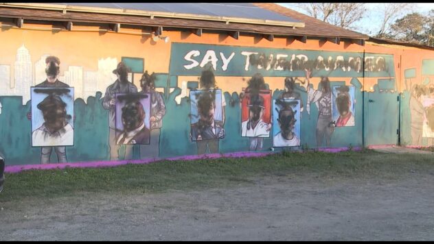 ‘Say Their Names’ mural honoring 14 people killed by local law enforcement vandalized on MLK Day