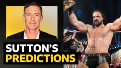 Sutton's predictions v WWE superstar Drew McIntyre