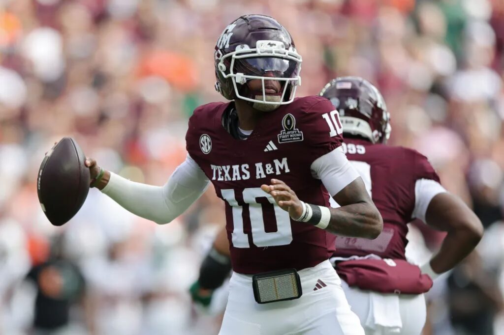 Texas A&M QB Marcel Reed decides to stay with Aggies for 2026: ‘Where the heart is’