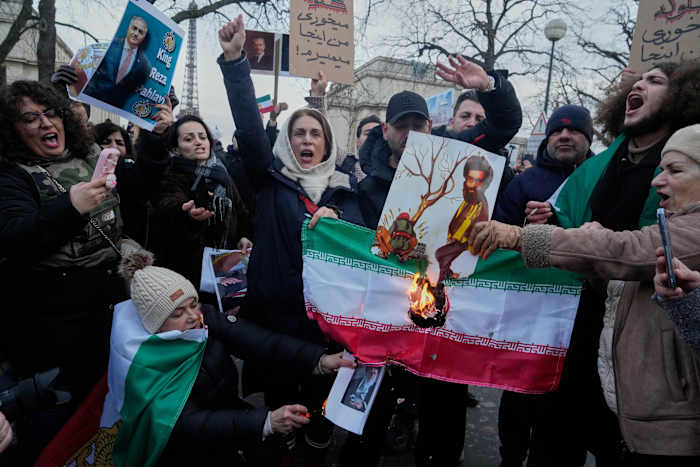 The Latest: Trump says Iran proposed negotiations as hundreds killed in protests