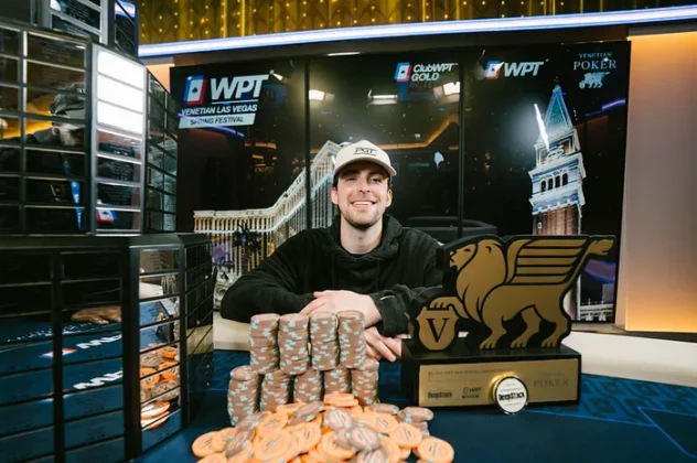 25-Year-Old Poker Pro Wins WPT Venetian Las Vegas Spring Championship For $418,700