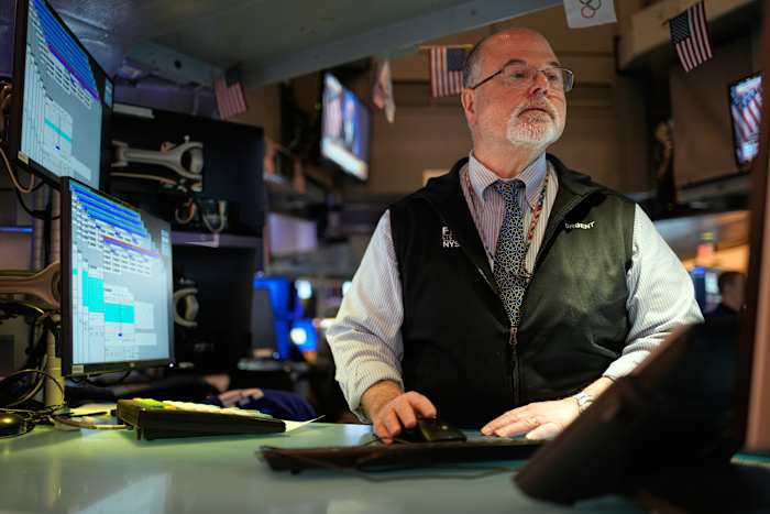 An encouraging update on inflation helps Wall Street hold steadier after its AI-related sell-off