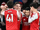 Arsenal have won the Premier League title, declare Paddy Power: Bookies pay out on bets and write off the season after they beat Sunderland to go nine points clear