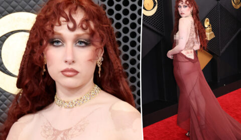 Chappell Roan defends her wildly revealing Grammys 2026 dress