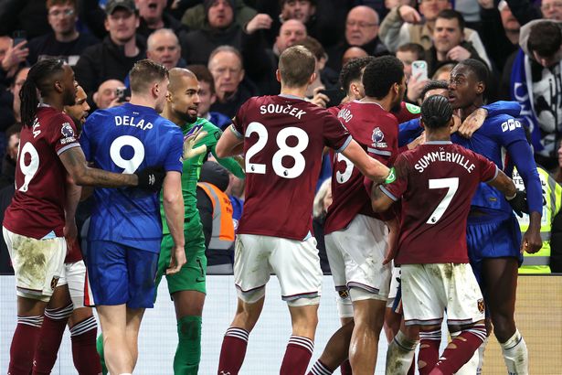 Chelsea handed hefty fine for third time this season as FA issue statement on mass brawl