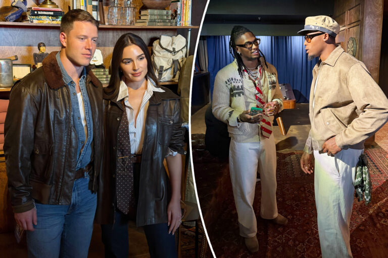 Christian McCaffrey, Olivia Culpo, NFL stars strut at Abercrombie fashion show in front of Roger Goodell