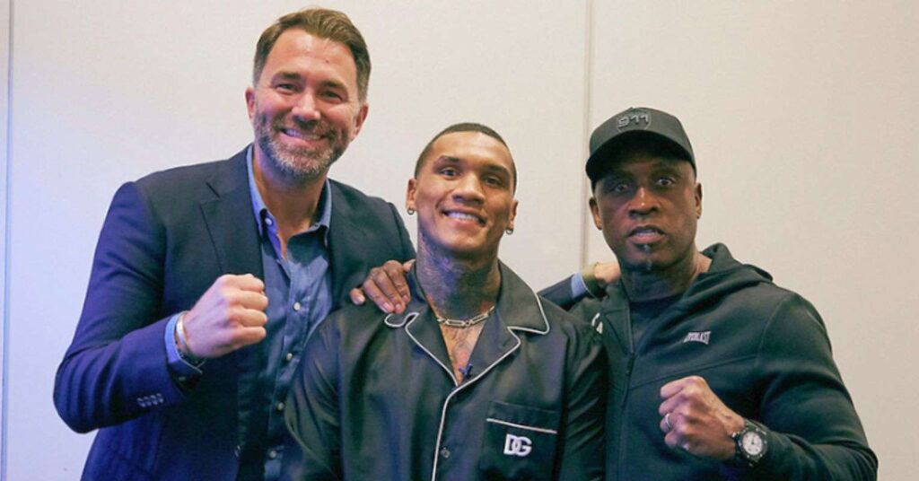Conor Benn shares Nigel Benn’s reaction to him leaving Eddie Hearn for Dana White