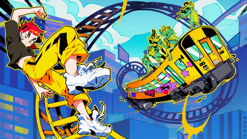 Denshattack: A Train-Racing Stunt Game with Dreamcast Vibes | New Gameplay Today