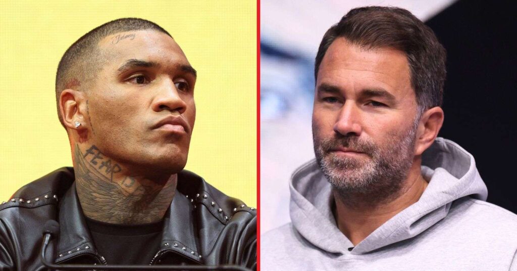 Eddie Hearn challenges Conor Benn to fight one of his world champions next