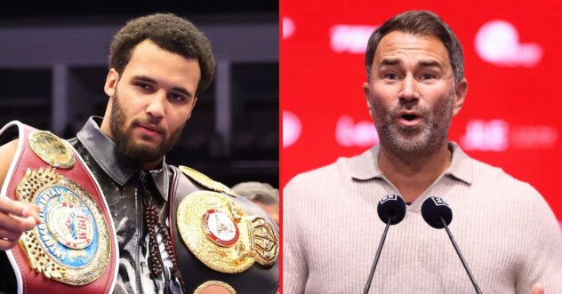 Eddie Hearn is building two heavyweights to beat 'exceptional' Moses Itauma