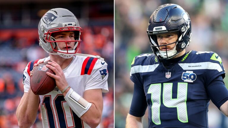Ex-NFL quarterback Ryan Fitzpatrick gives Sam Darnold edge over Drake Maye for Super Bowl LX